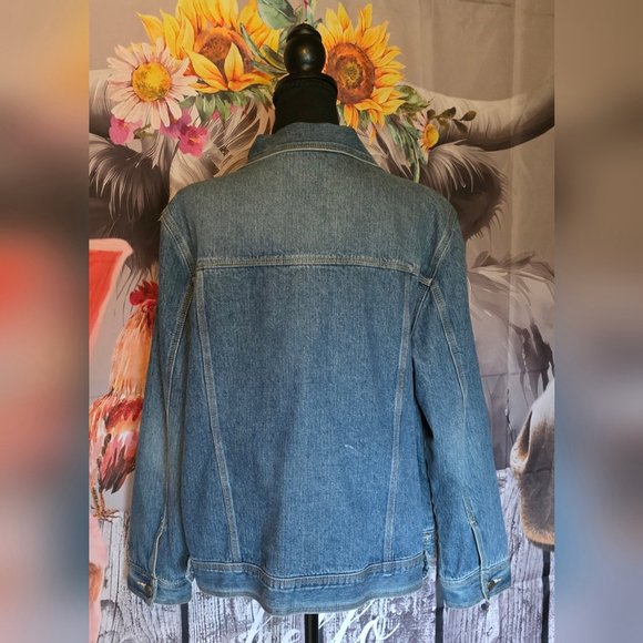 Sonoma Denim Jacket with Heart Pin - Picture 7 of 11
